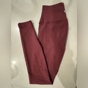 Lululemon Align™ High-Rise Pant 28" in beautiful wine red - size 4 ✨